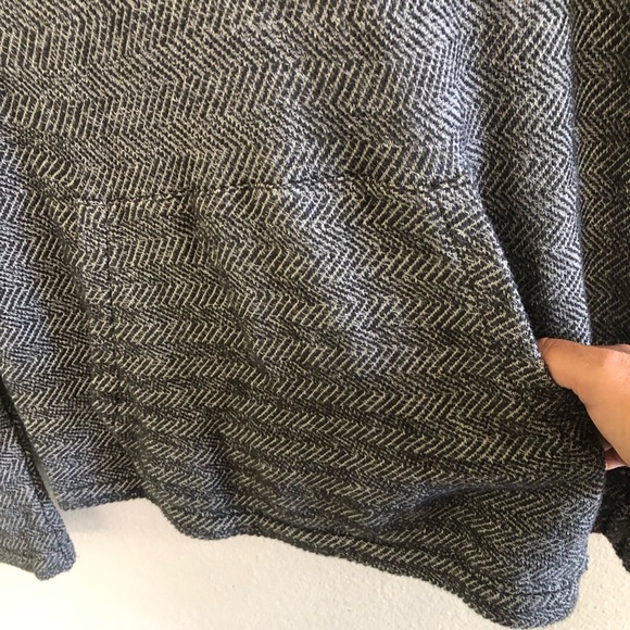 Faherty Men’s Herringbone French Terry Beach Hoodie in Granite Size L - Picture 6 of 14